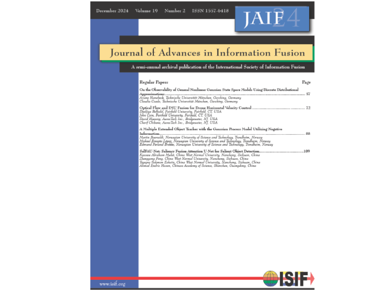 JAIF Vol 19 Iss 2 Cover